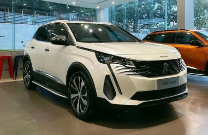 Bảng giá xe Peugeot tháng 4: Peugeot 3008 nhận ưu đãi hơn 30 triệu đồng